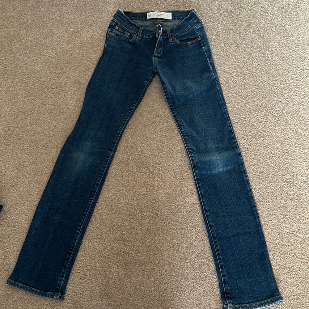 Abercrombie and Fitch size 00 short straight leg
